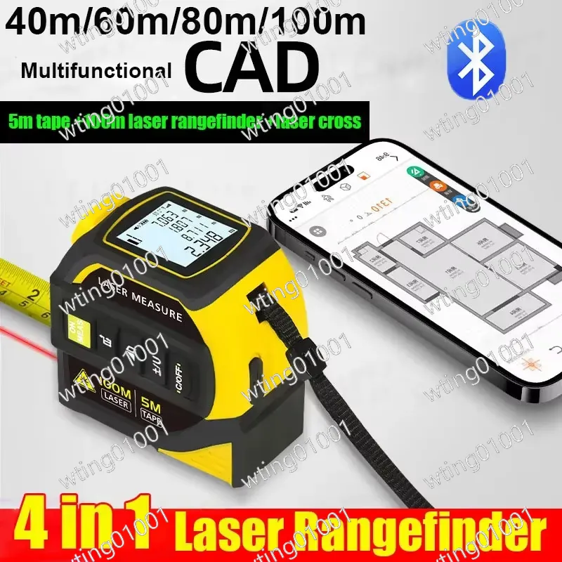 Laser Measure 40M Bluetooth - Medidor de Distância a Laser 4