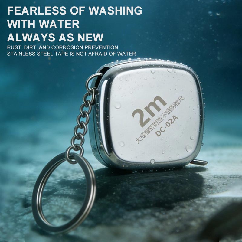 Mini Laser Measure Keychain - Novo conjunto de 5 peças de