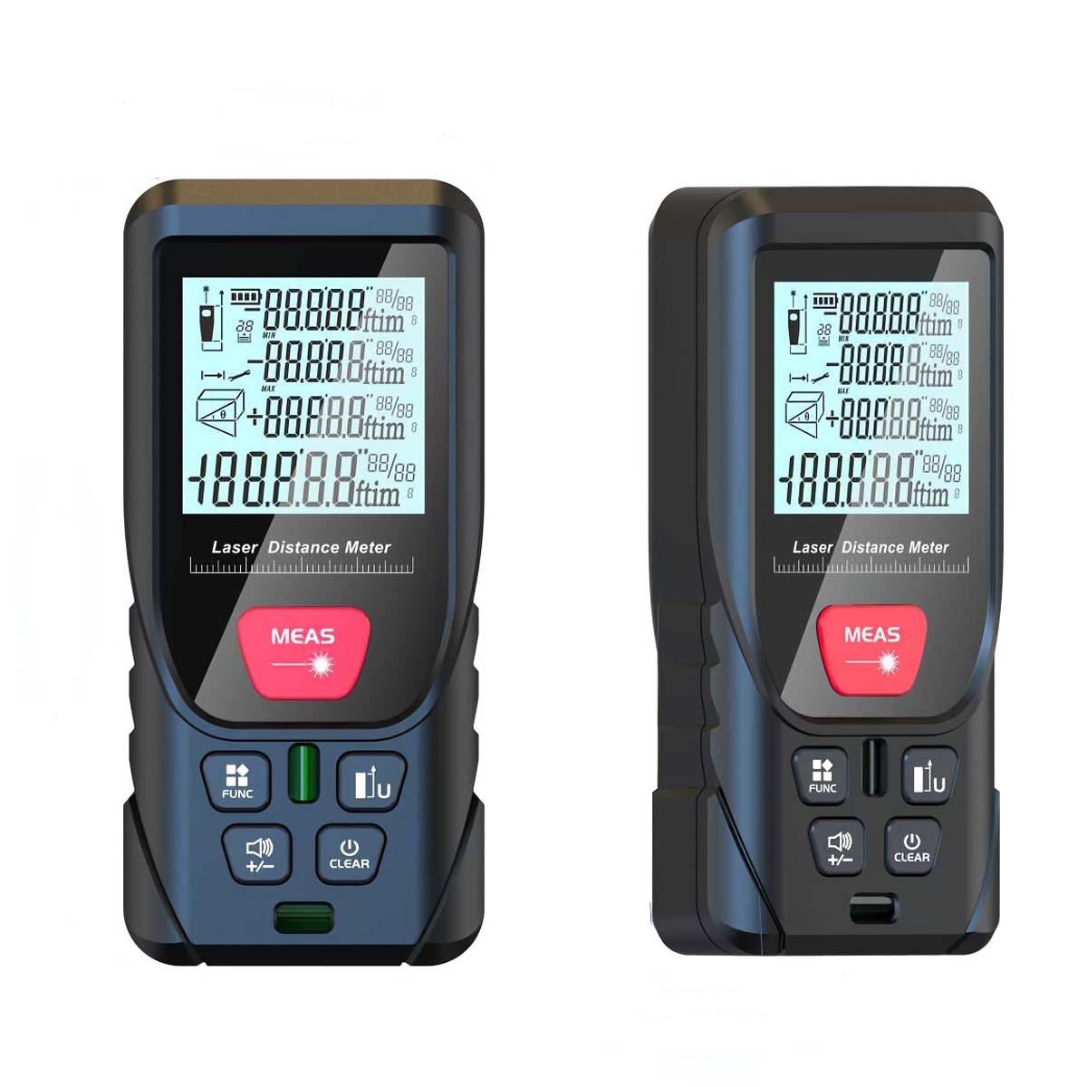 Laser Distance Meter With Bubble Level - Medidor de distância a laser portátil