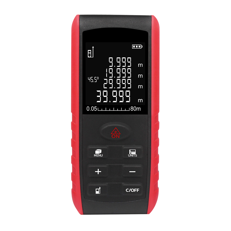 Laser Distance Meter 100M - Heipoe E80 E100 E120 Área de
