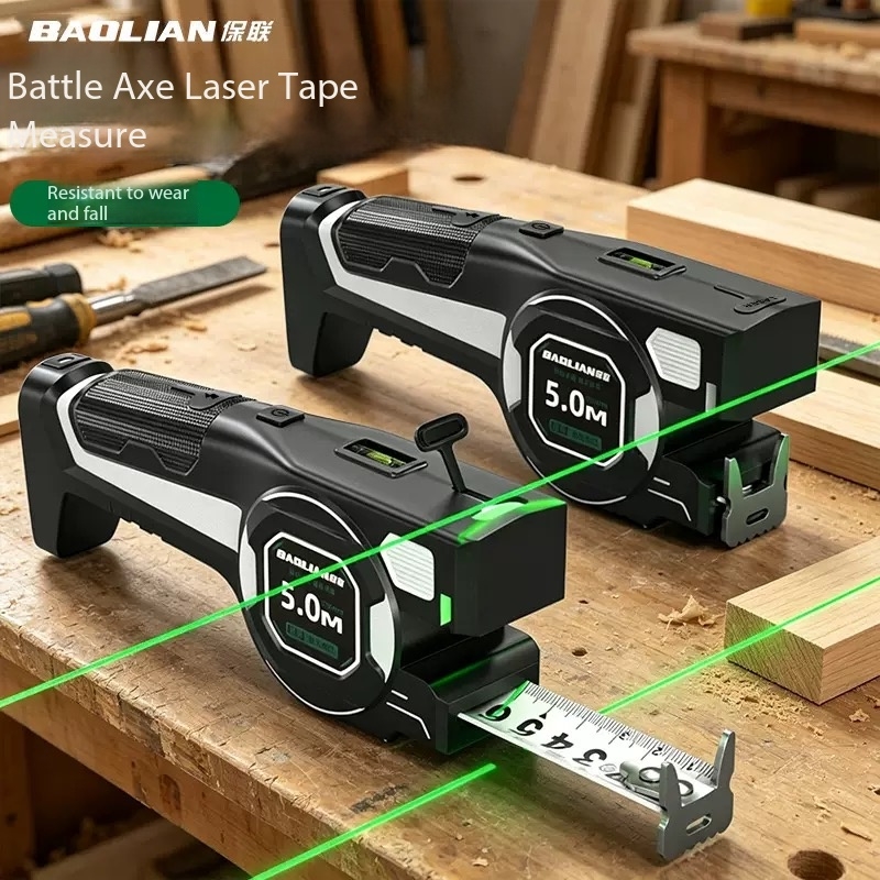 Digital Tape Measure 5M Laser - Medidor de distância a laser infravermelho