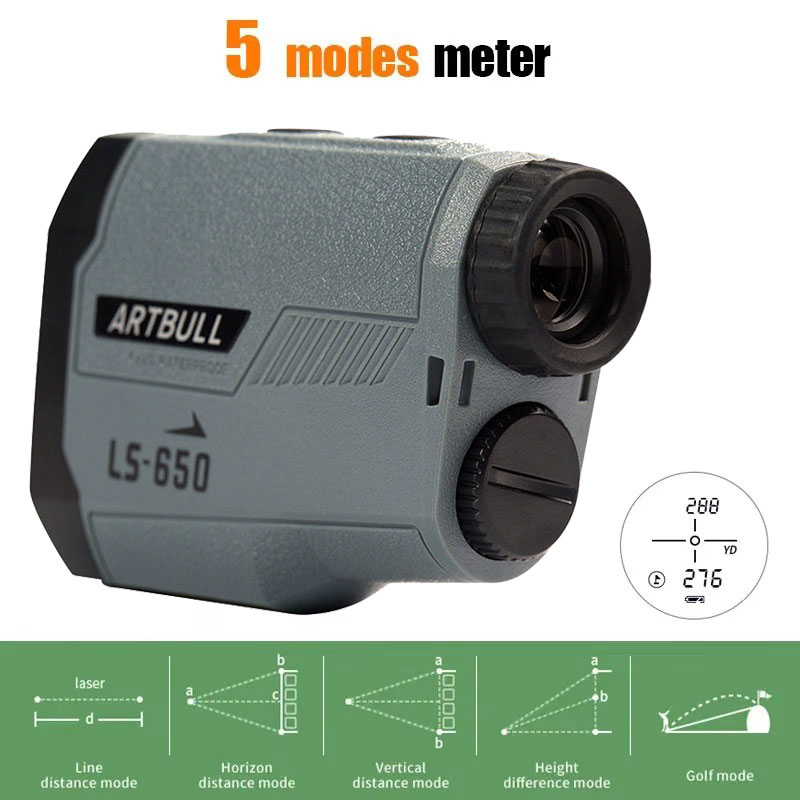 ARTBULL com Medidor de Distânc - Golf Rangefinder Laser Slope avaliação e preço