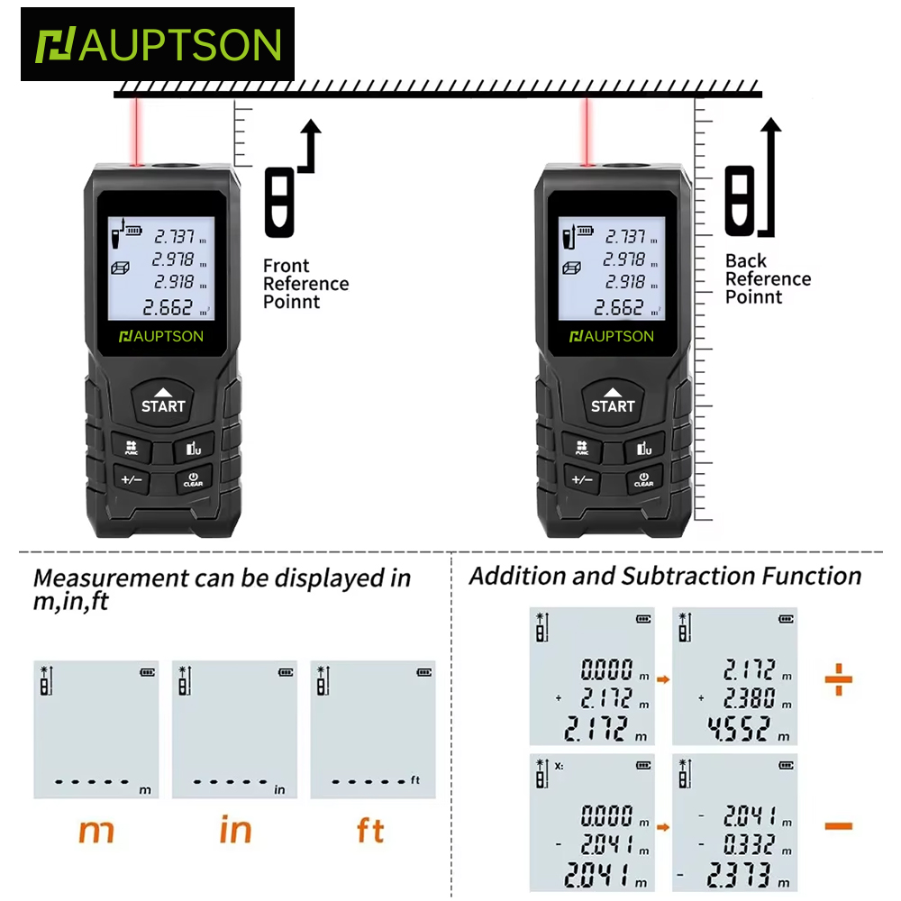 HAUPTSON 70/100M Laser Rangefi - Laser Distance Meter 100M avaliação e preço