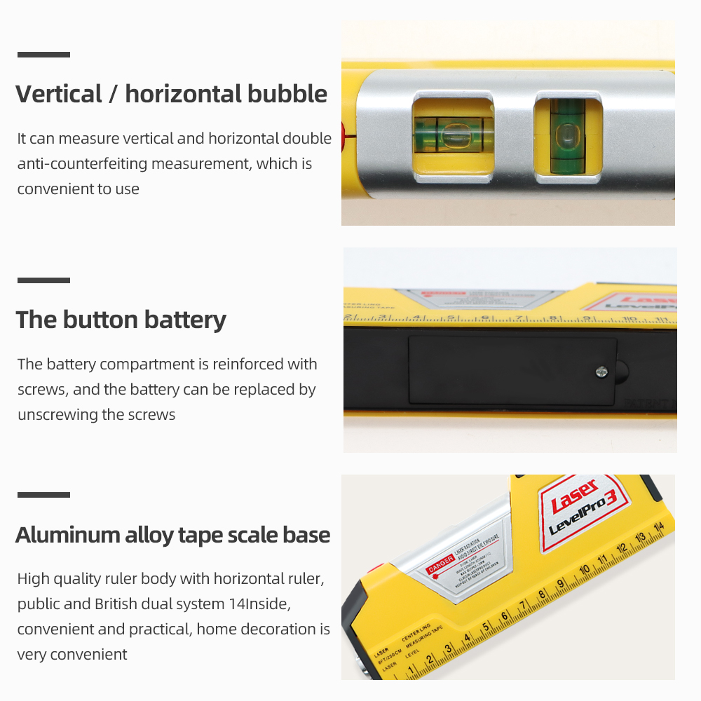 Medidor de nível e distância a - Laser Distance Meter With Bubble Level avaliação e preço