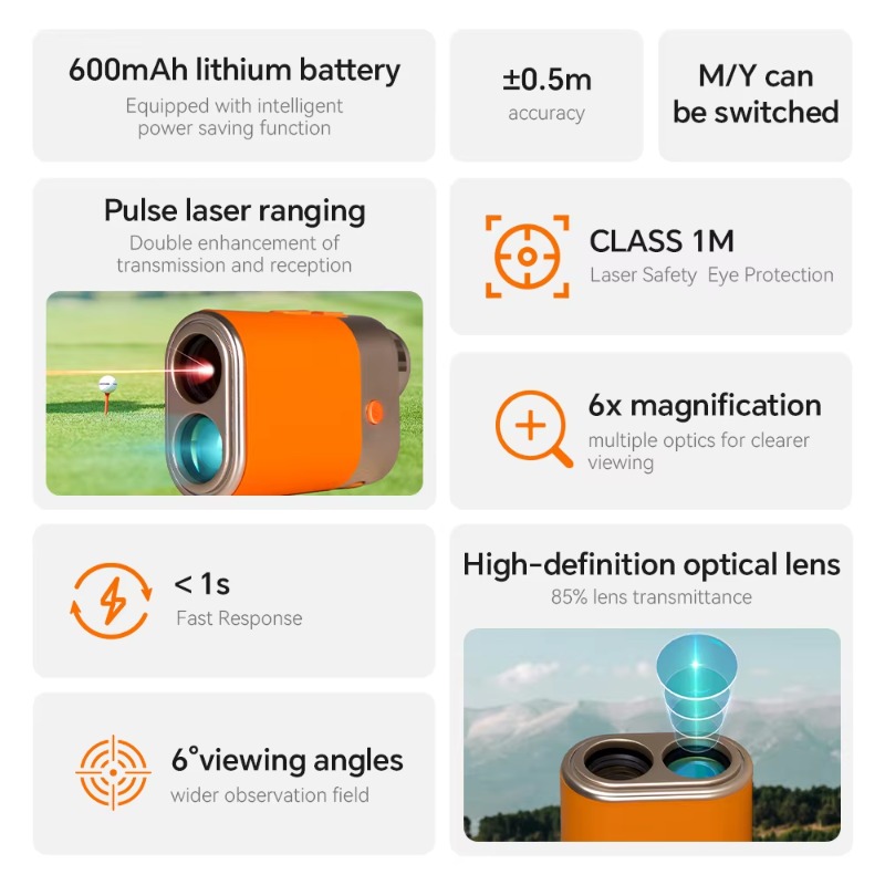 Medidor de Distância a Laser p - Golf Rangefinder Laser Slope avaliação e preço