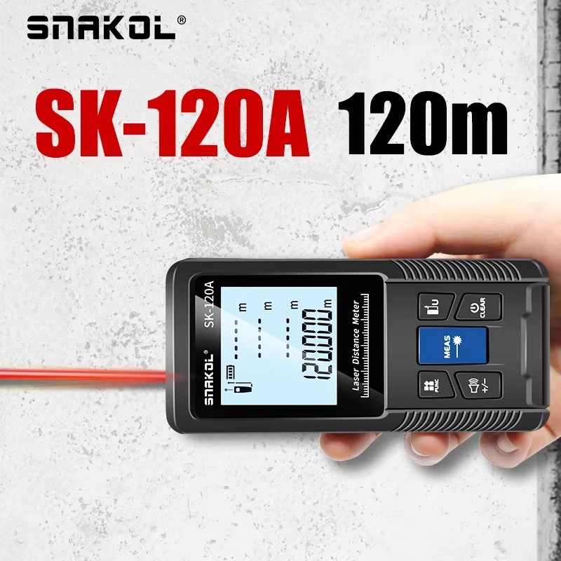 SNAKOL Medidor de Distância a  - Laser Distance Meter 2 In 1 Tape avaliação e preço