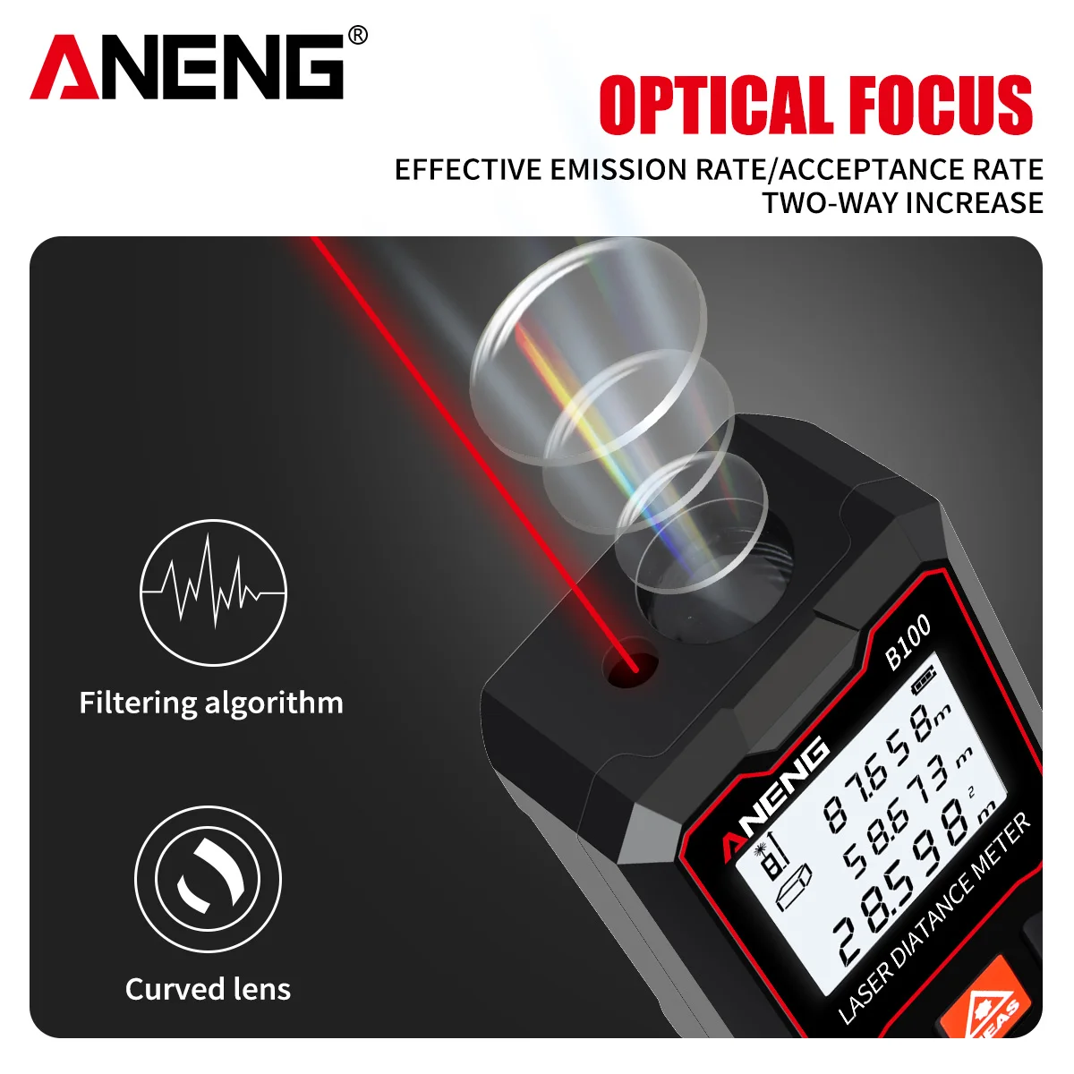 Medidor de Distância a Laser P - Laser Measure Area Volume Calculator avaliação e preço