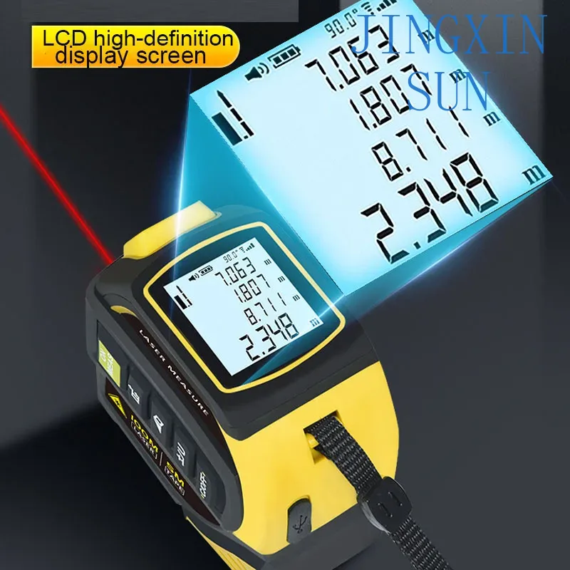 Telêmetro laser 4 em 1, blueto - Laser Measure 40M Bluetooth avaliação e preço