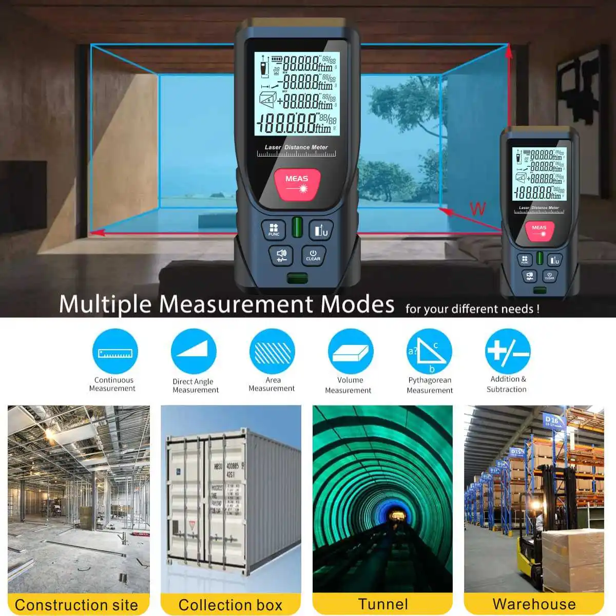 Medidor de distância a laser p - Laser Distance Meter With Bubble Level avaliação e preço