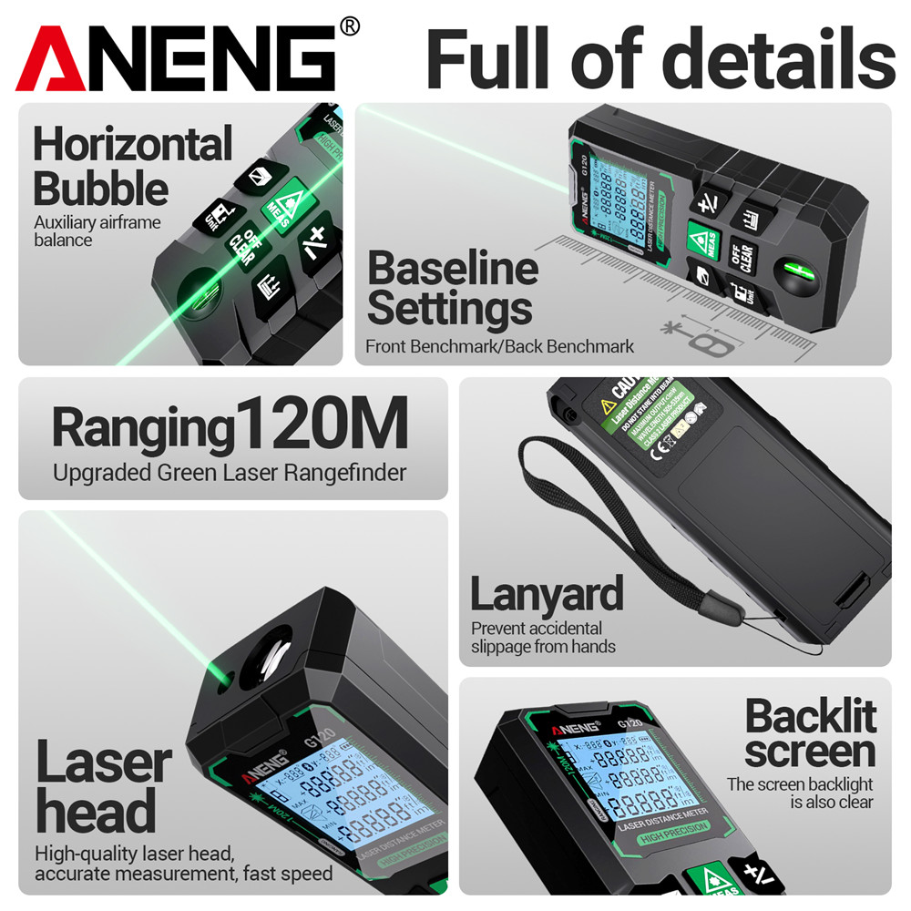 Medidor de Distância a Laser 1 - Laser Distance Meter 100M avaliação e preço
