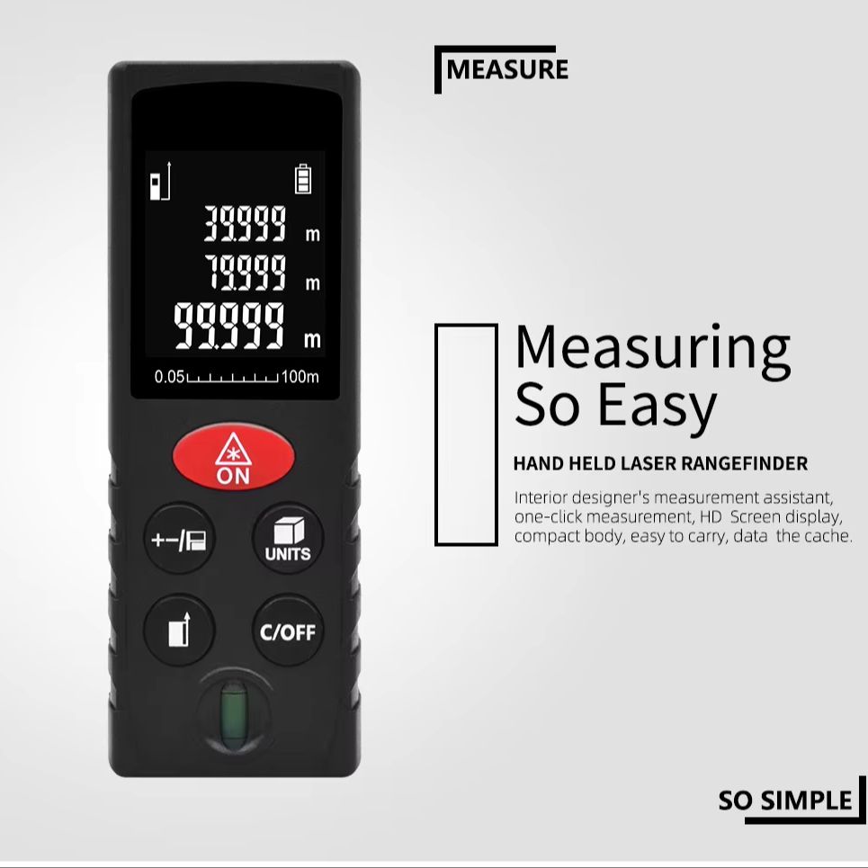 Medidor de Distância a Laser B - Laser Distance Meter With Bubble Level avaliação e preço