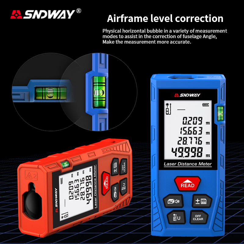 SNDWAY H-DS50 Medidor de Distâ - Laser Measure Area Volume Calculator avaliação e preço