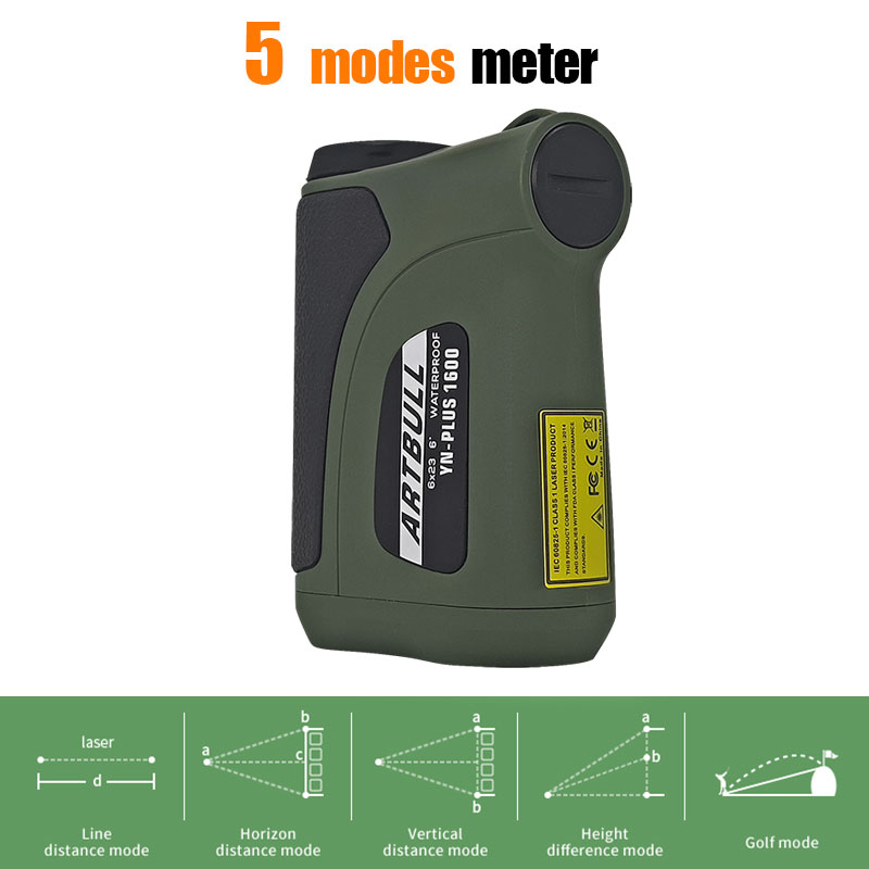 Telescópio telêmetro de golfe  - Golf Rangefinder Laser Slope avaliação e preço