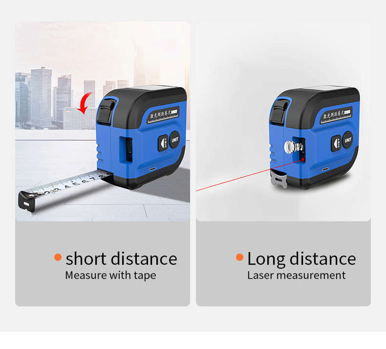 Noyafa medidor de distância a  - Digital Tape Measure 5M Laser avaliação e preço