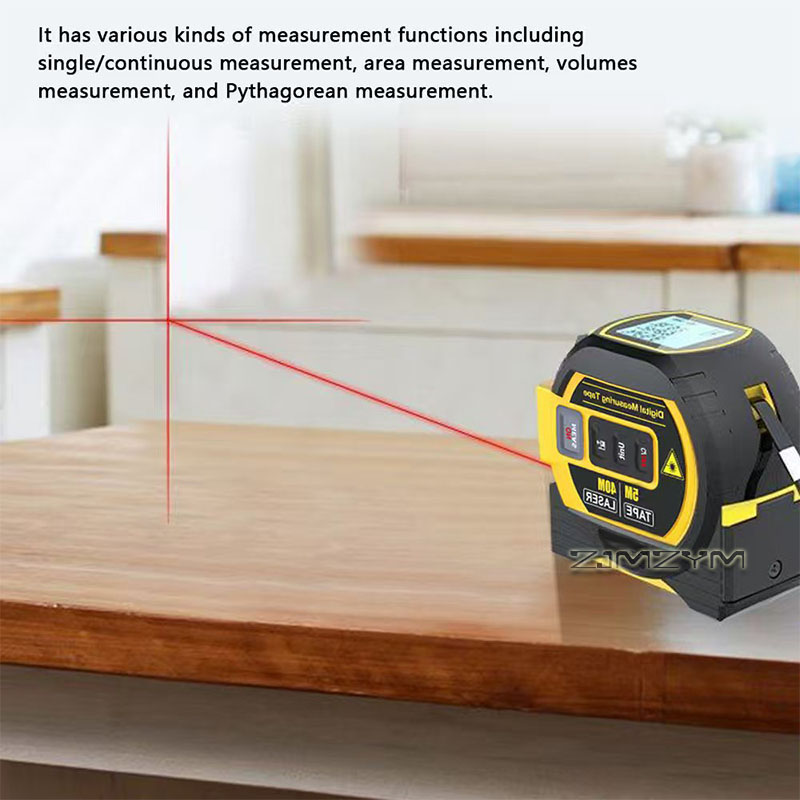 Fita Métrica a Laser 3 em 1 40 - Digital Tape Measure 5M Laser avaliação e preço