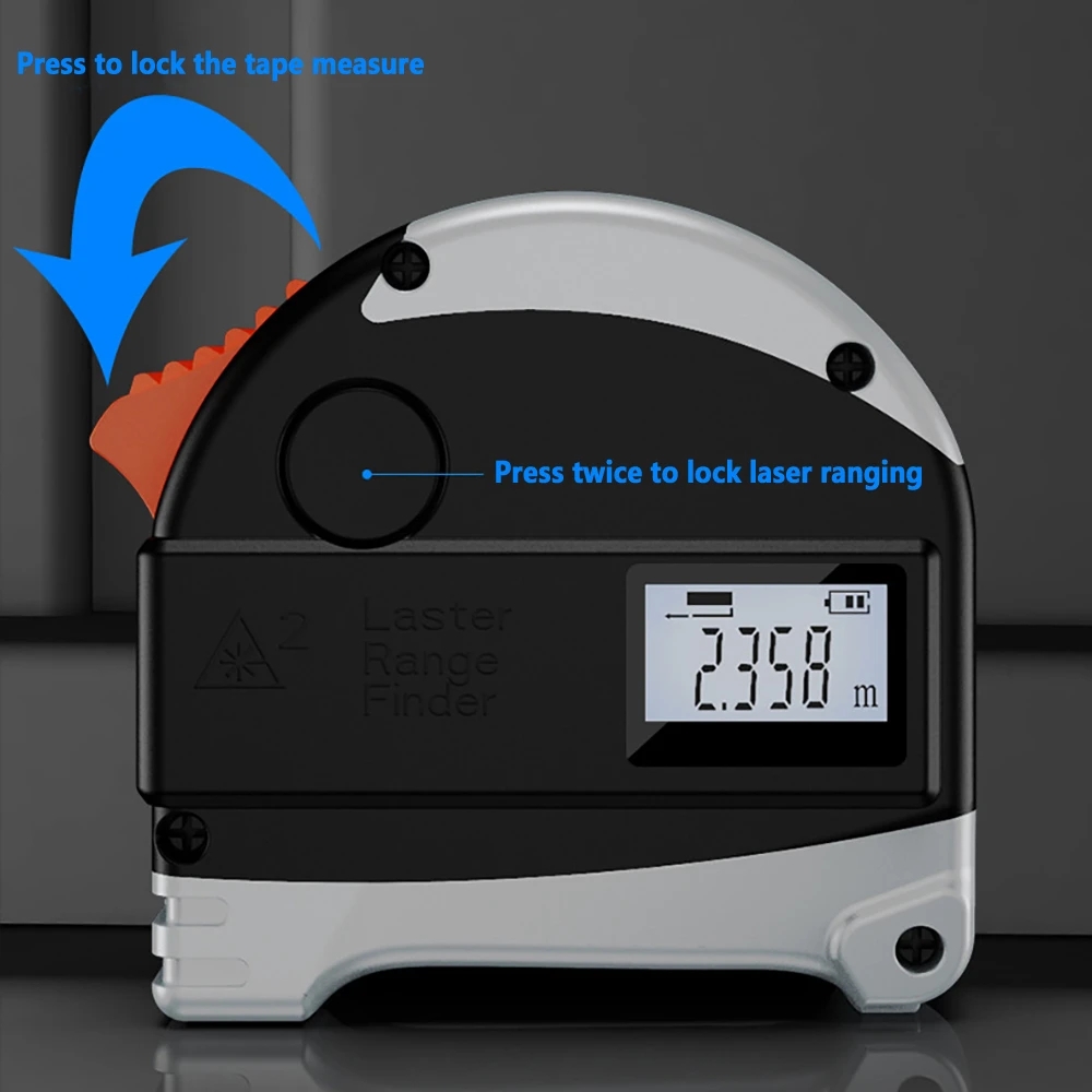 Fita métrica a laser Display d - Digital Tape Measure 5M Laser avaliação e preço