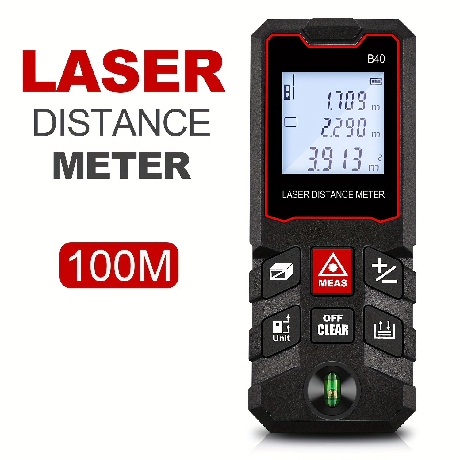 Medidor de distância a laser d - Laser Distance Meter With Bubble Level avaliação e preço