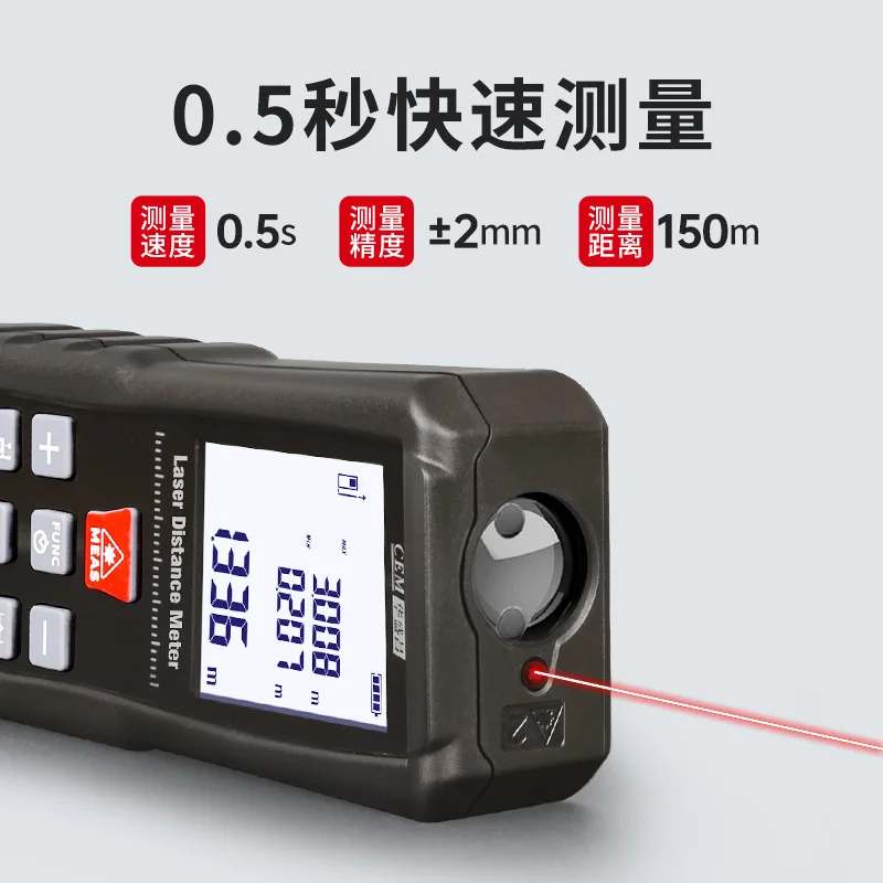Medidor de Distância a Laser C - Laser Distance Meter With Bubble Level avaliação e preço
