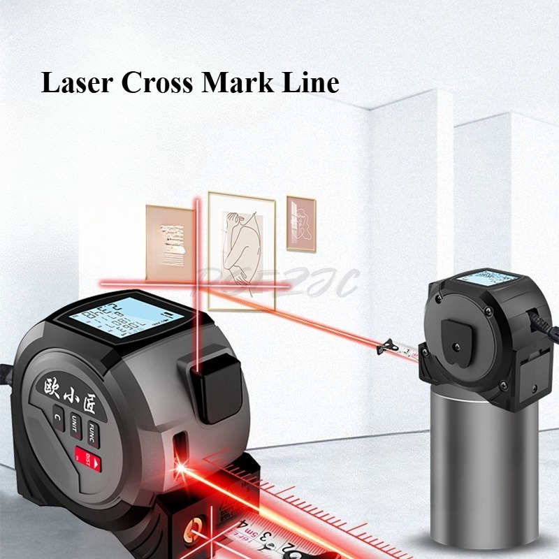 Fita métrica telêmetro a laser - Digital Tape Measure 5M Laser avaliação e preço