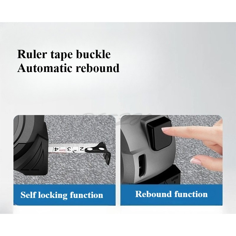 Fita métrica telêmetro a laser - Digital Tape Measure 5M Laser avaliação e preço