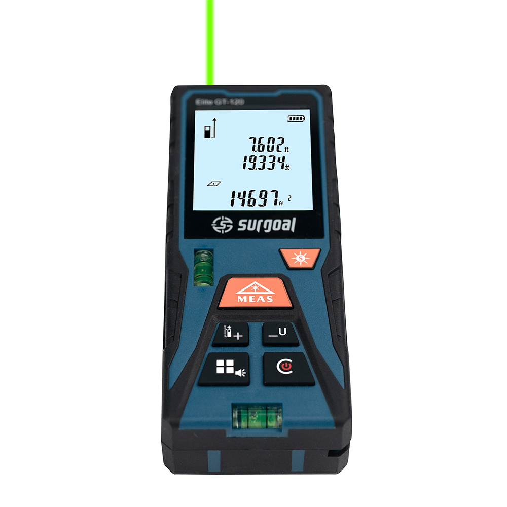 Medidor de Distância a Laser V - Laser Distance Meter With Bubble Level avaliação e preço