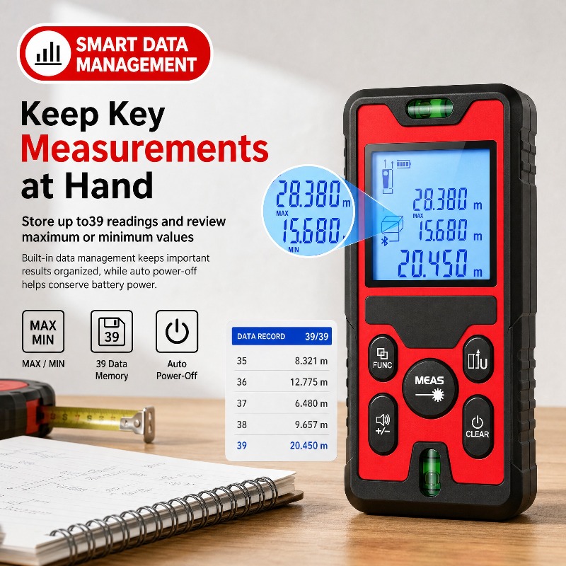 Medidor de distância a laser d - Laser Distance Meter With Bubble Level avaliação e preço