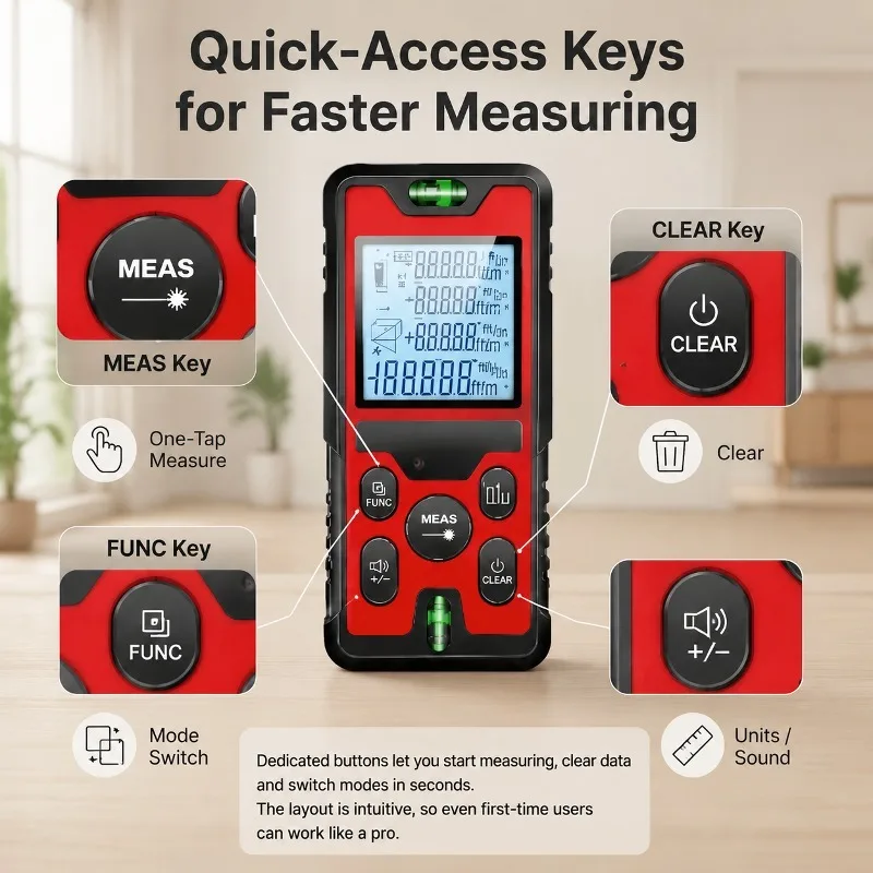 Medidor de distância a laser d - Laser Distance Meter With Bubble Level avaliação e preço