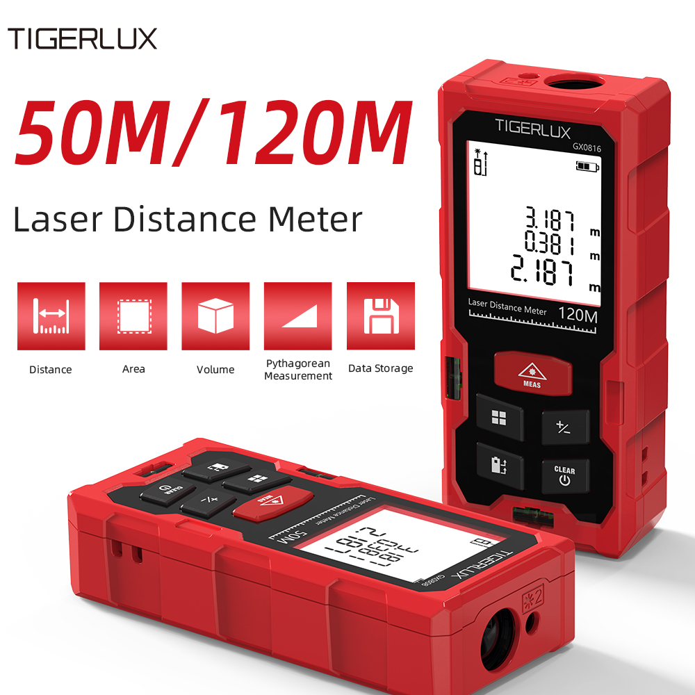 Medidor de Distância a Laser 5 - Laser Distance Meter With Bubble Level avaliação e preço