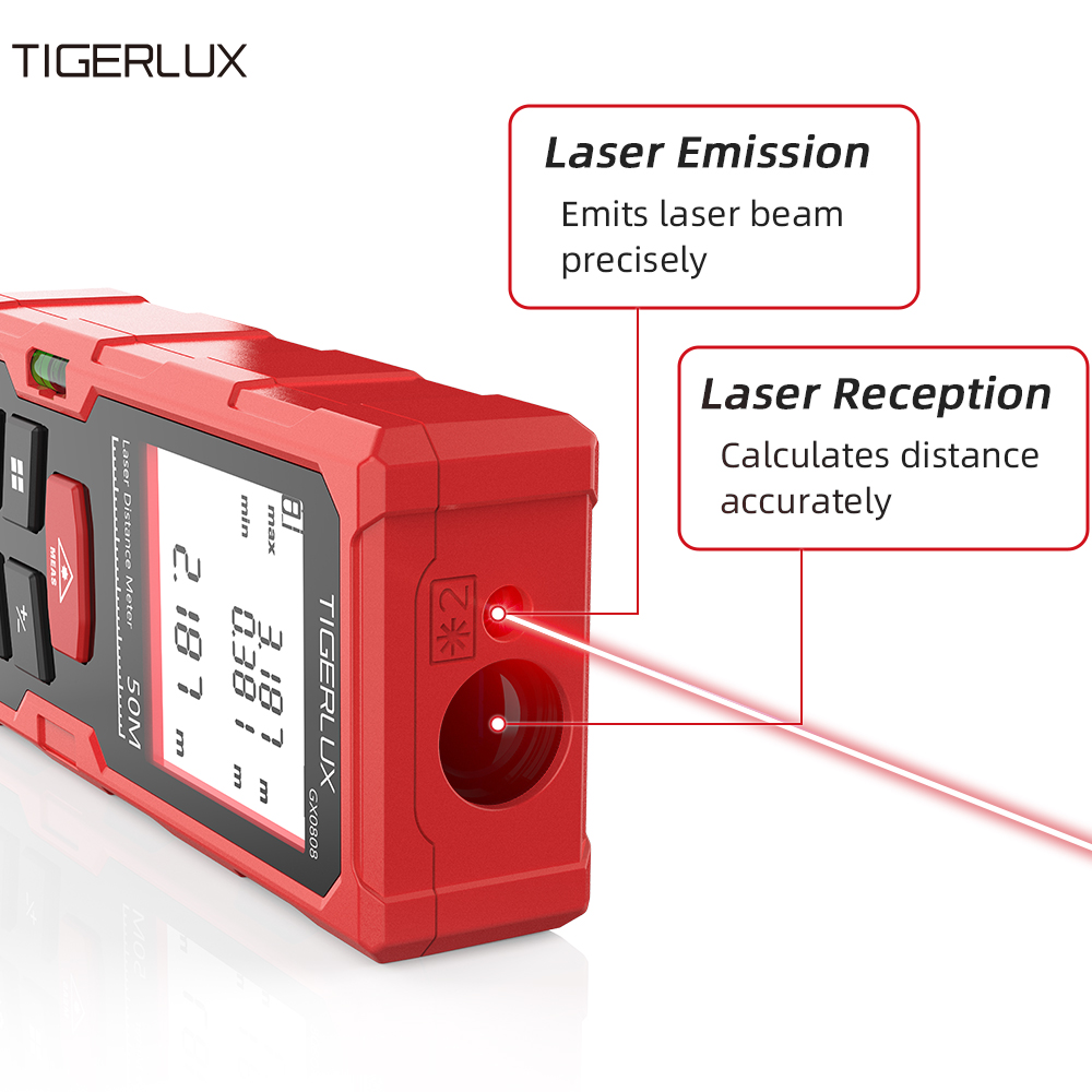 Medidor de Distância a Laser 5 - Laser Distance Meter With Bubble Level avaliação e preço