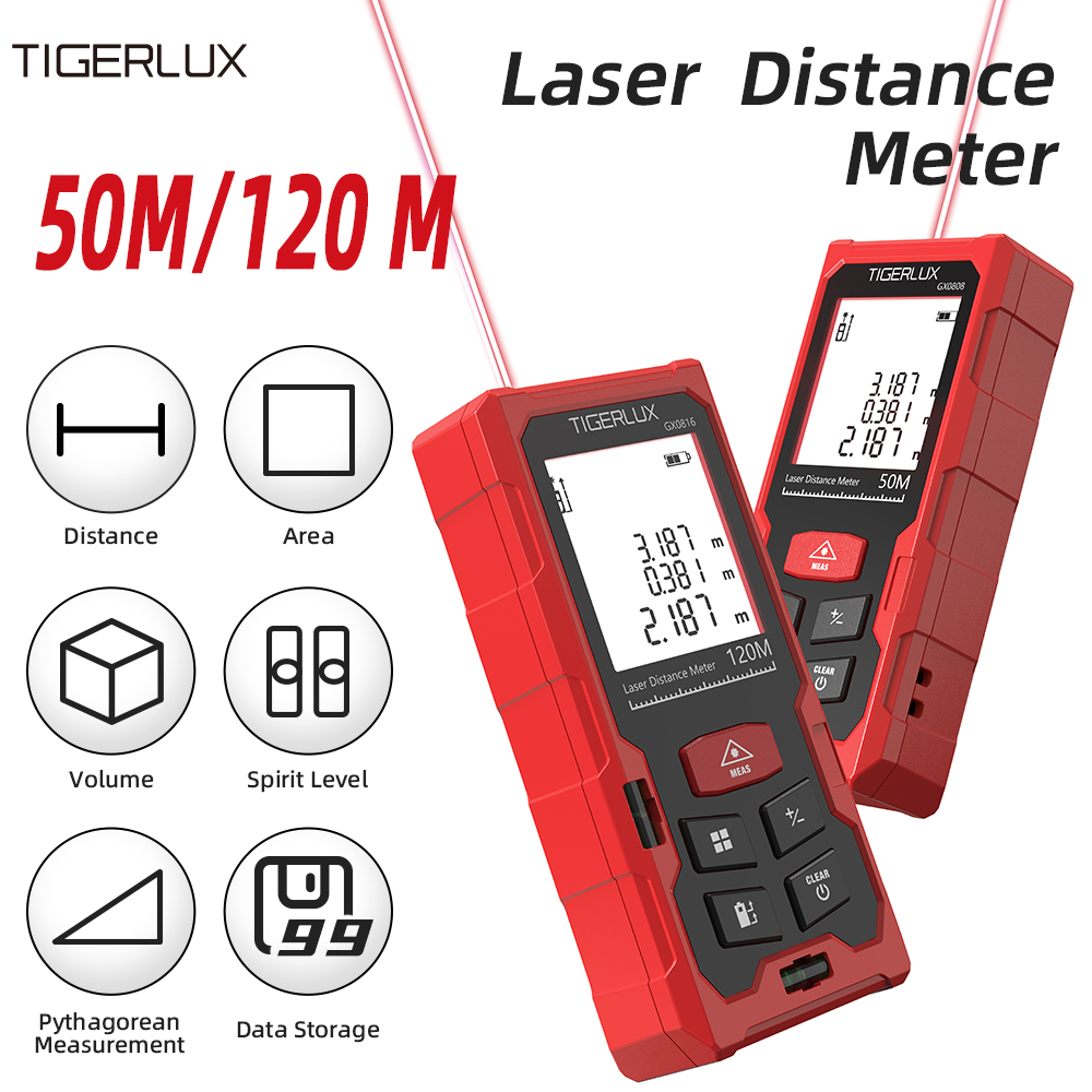 Medidor de Distância a Laser 5 - Laser Distance Meter With Bubble Level avaliação e preço