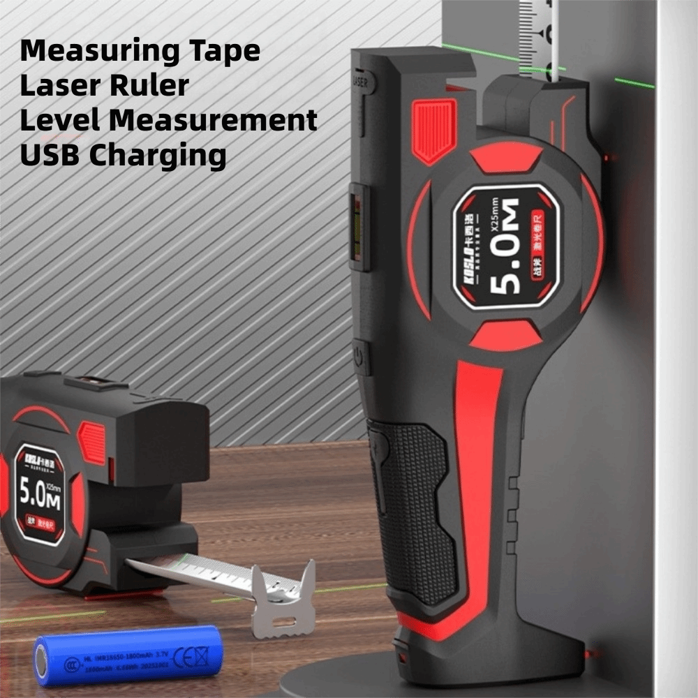 Fita Métrica a Laser 3 em 1 Re - Digital Tape Measure 5M Laser avaliação e preço