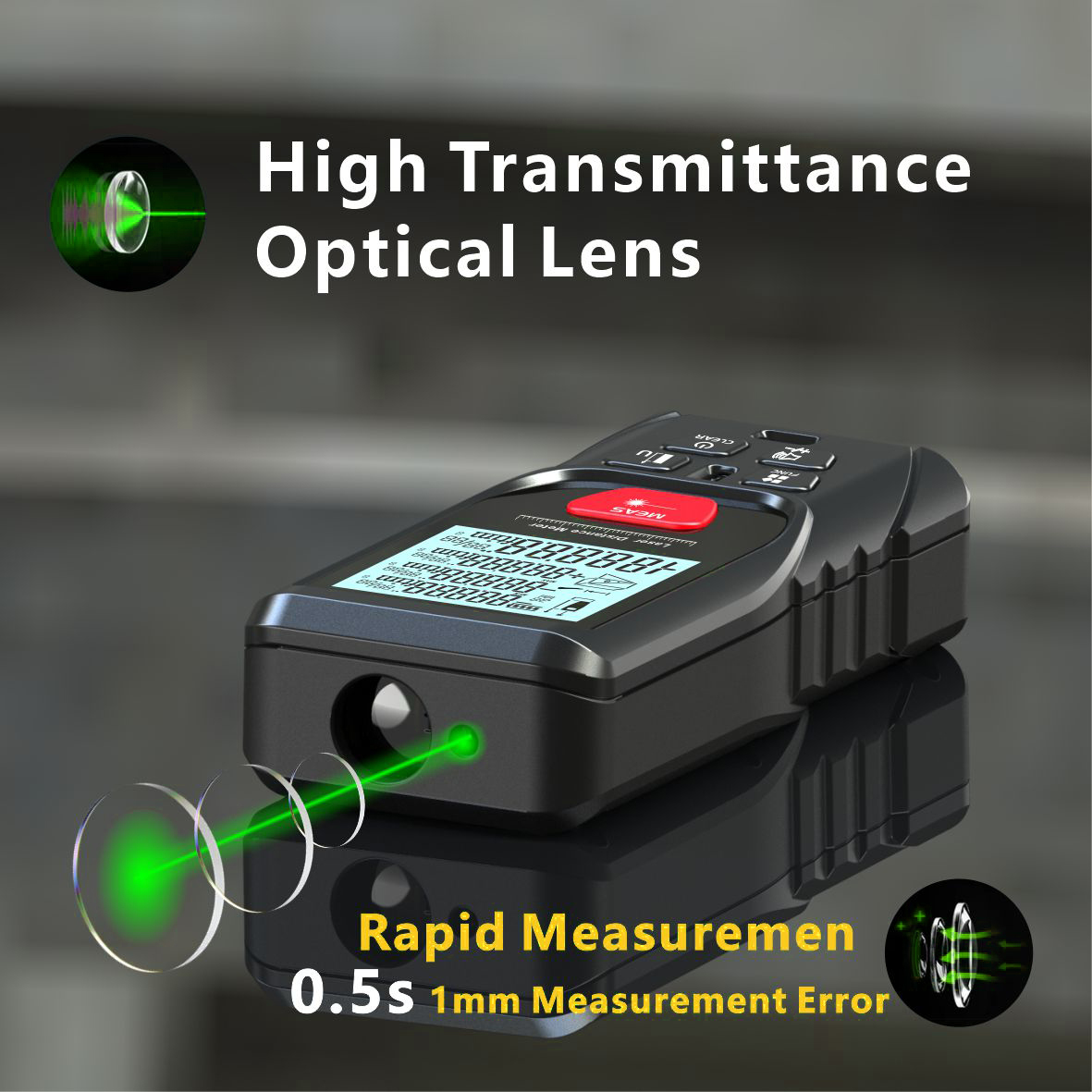 Medidor de laser feixe laser v - Laser Distance Meter With Bubble Level avaliação e preço